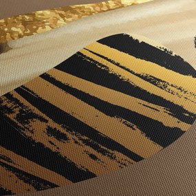 Kép - Absztrakció aranybarna N⁰2 (70x50 cm)