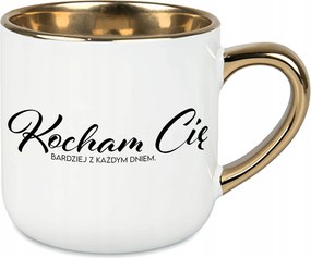 Bögre Nagy Fehér Szeretem Minden Nap Jobban Ajándék A Férj feleségének