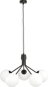 Emibig modern skandináv függeszték nova fehér fekete emi1138/5
