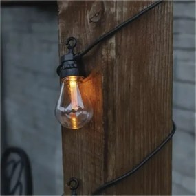 Napelemes LED dekorációs fényfüzér 10xLED/0,6W/1,2V 4,5m IP44 800 mAh