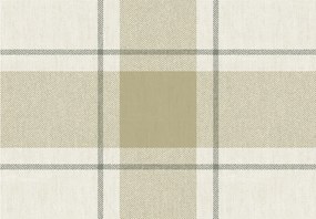 Parato Cristiana Masi Top Stripes Block taupe-zöld kockás vlies tapéta – 38405