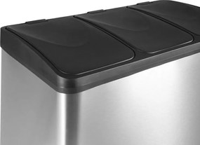 JAGO Szemeteskuka 45 L rozsdamentes acél