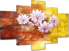 Vászonkép 150x105 Magnólia ág virágok