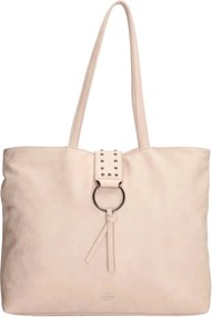 Bézs nagy shopper válltáska „Olivie“