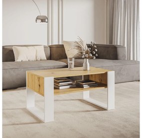 Dohányzóasztal Corosta 1 (artisan tölgy + fehér) . 1097157