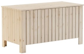 RANA tömör fenyőfa tárolóláda fedéllel 100 x 49 x 54 cm