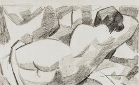 Flizelin tapéta Divatos 3D fali ragasztóval Fekvő figura 416x254 Ragasztó