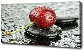 Feszített vászonkép Cherry az esőben oc-67079233