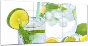 Vászonkép 60x30 Citrom frissesség