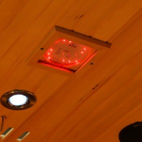 Sauna DeLuxe 3300 Carbon - BT, barna