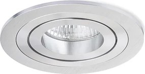 RENDL PASADENA GU10 R zápustná česaný hliník 230V LED GU10 7W