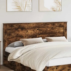 Fejtámla fejtámlával Füstölt tölgy 180 cm Faanyag