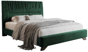 Franciaágy 180 cm Lania 180 (ágyráccsal) (zöld) . 1098723