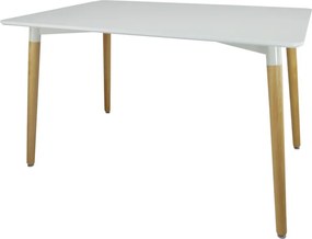 Téglalap alakú asztal 120 x 80 x 74 cm