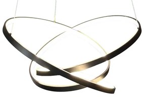 LED Csillár zsinóron EMPOLI LED/55W/230V fekete