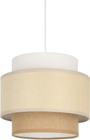 Brilagi - Kábeles függeszték RESNA 1xE27/60W/230V átm. 20 cm krémszínű/bézs