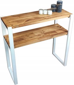 Loft konzol dupla ipari fésülködőasztal 120cm