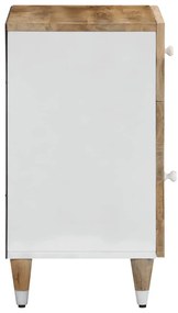 Tömör mangófa éjjeliszekrény 50 x 33 x 60 cm