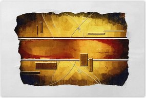 Poszterek 90x60 Megnyugvás bronzban