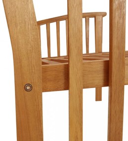 tömör akácfa kerti pad 119 cm