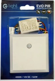 Eko Light EVO EKS7073 Beépíthető lépcsőházi lámpa 30x0.6W/LED 4000K 14lm IP20