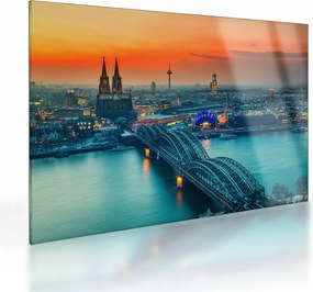 Üveg kép - Köln (70x50 cm)
