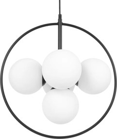 KAJA K-3838 INEZ Fekete Színű Függeszték 5xE14 10W IP20