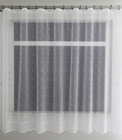 Mg Függöny jacquard Z021 Fehér gyöngy 300X160 got Sk szalaggal