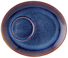 Altom Kerámia csésze alátéttel Reactive Navy Blue310 ml