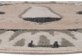 Bézs gyerek szőnyeg ø 100 cm Lion – Hanse Home