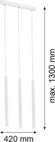 Argon ETNA PLUS 6178 Függőlámpa 3x6W(Max)/G9 IP20