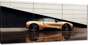 Vászonkép 210x100 Arany Bmw Autó