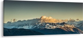 Kép - magas hegyek csúcsai (120x50 cm)