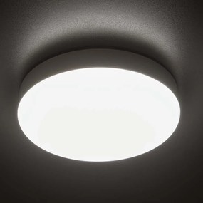 Kanlux IPER LED 10W-NW-O-SE mozgásérzékelős fali/mennyezeti lámpa, 10W LED, 4000K, 1200 lm, IP65, IK10