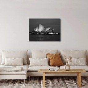 A Sydney-i Operaház képe (üvegen) (70x50 cm)