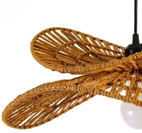 Immax 08266L - Csillár zsinóron MARIPOSA 1xE27/40W/230V átm. 80 cm juta