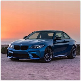 Poszterek 70x70 Tájkép Bmw Naplemente