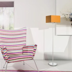 RENDL TEMPO 30/19 lámpabúra Chintz narancssárga/fehér PVC max. 23W