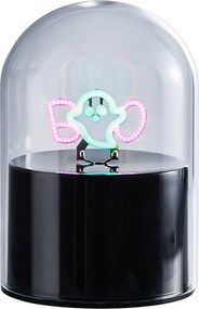 GLOW BALL neon lámpa 10cm, szellem BOO