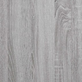 6 db szürke sonoma fali kockapolc 30 x 15 x 30 cm