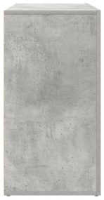 Oldalszekrény Beton Szürke Műanyag-fa 120 x 36 x 69 cm Tárolás
