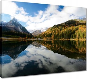 Vászonkép 50x40 Alpesi kilátás