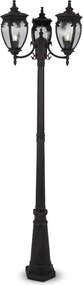 MAYTONI O414FL-03BZ FLEUR Kandeláber Antik bronz, Fekete, Arany E27 IP44