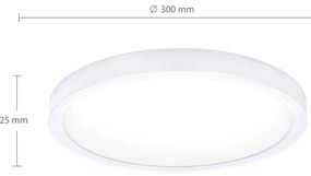 Brilagi - LED mennyezeti lámpa ESTELA LED/18W/230V fehér