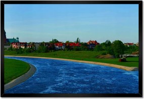 Poszterek keretben 60x40 Poznań Panoráma