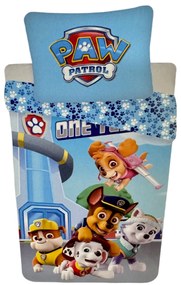 DISNEY PAW PATROL pamut ágynemű Ágynemű mérete: 140x200 cm, A csomag tartalma: Készletcsomagolás