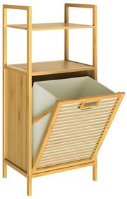 Doris bambusz polc kosárral a szennyesnek Casaria