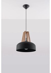 Olla fekete-bézs függőlámpa - Sollux