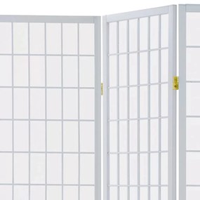 3 részes fa paraván, tömör lucfenyő, fehér színben, matt lakkozás Belföldi Raktárról