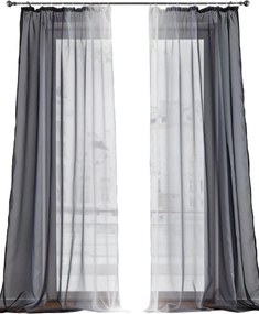 Átlátszó Függöny 1DB 140/300